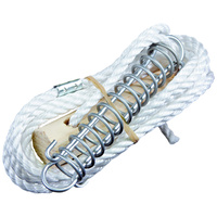 Supex Single Guy Rope with Wood Runner and Spring image
