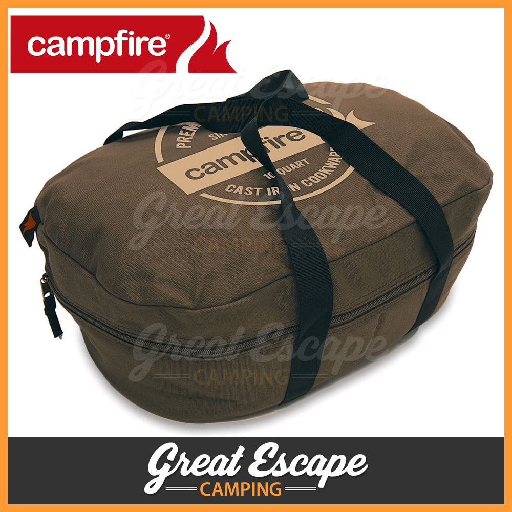 Sitting by the campfire Accessories Bag | Love Handle Comics
