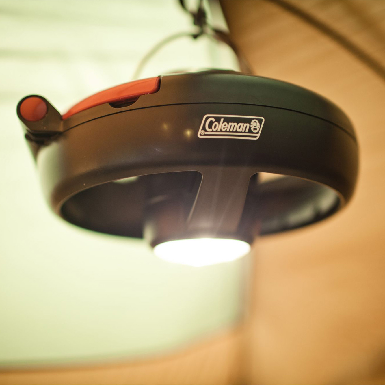 coleman cpx 6 tent fan with light