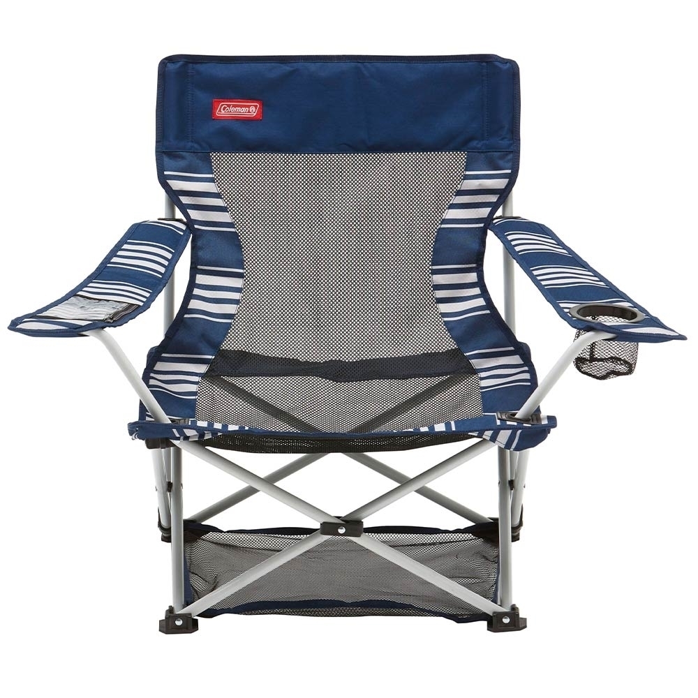 Coleman Deluxe Beach Chair Mesh Coleman Deluxe Beach Chair Mesh