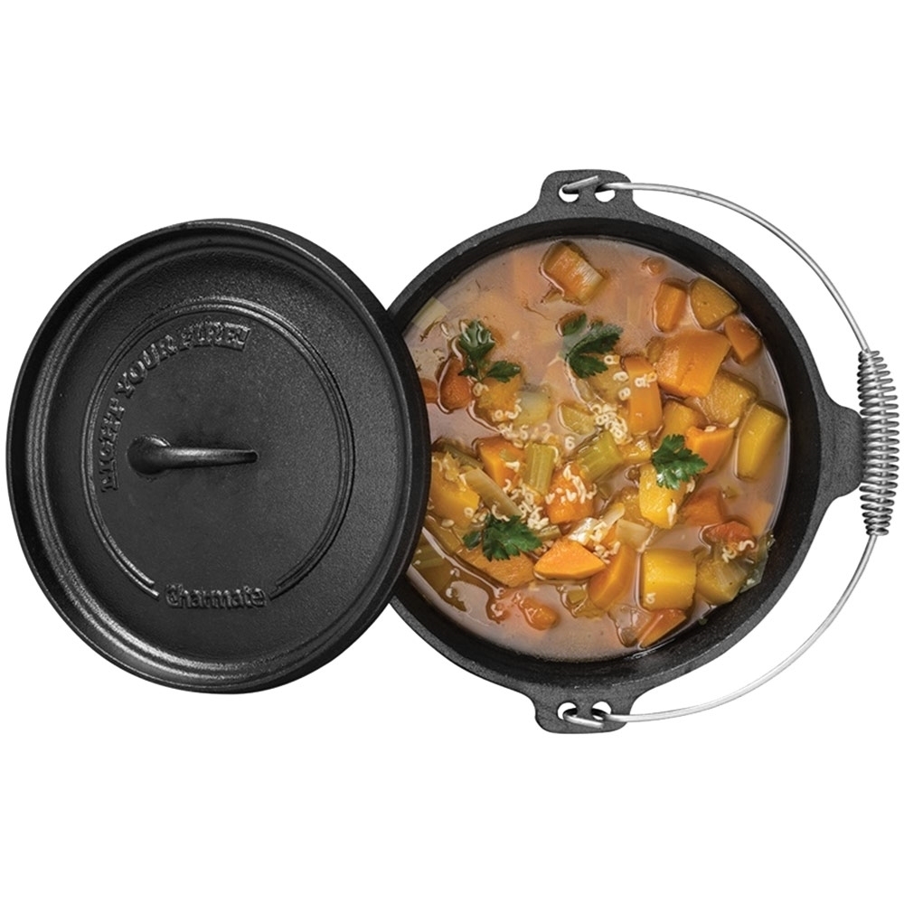 Charmate Cast Iron 12 Quart Camp Oven