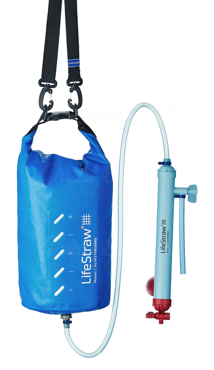 LifeStraw Mission 5 Litre Portable Gravity Fed Water Purification Filter 5L