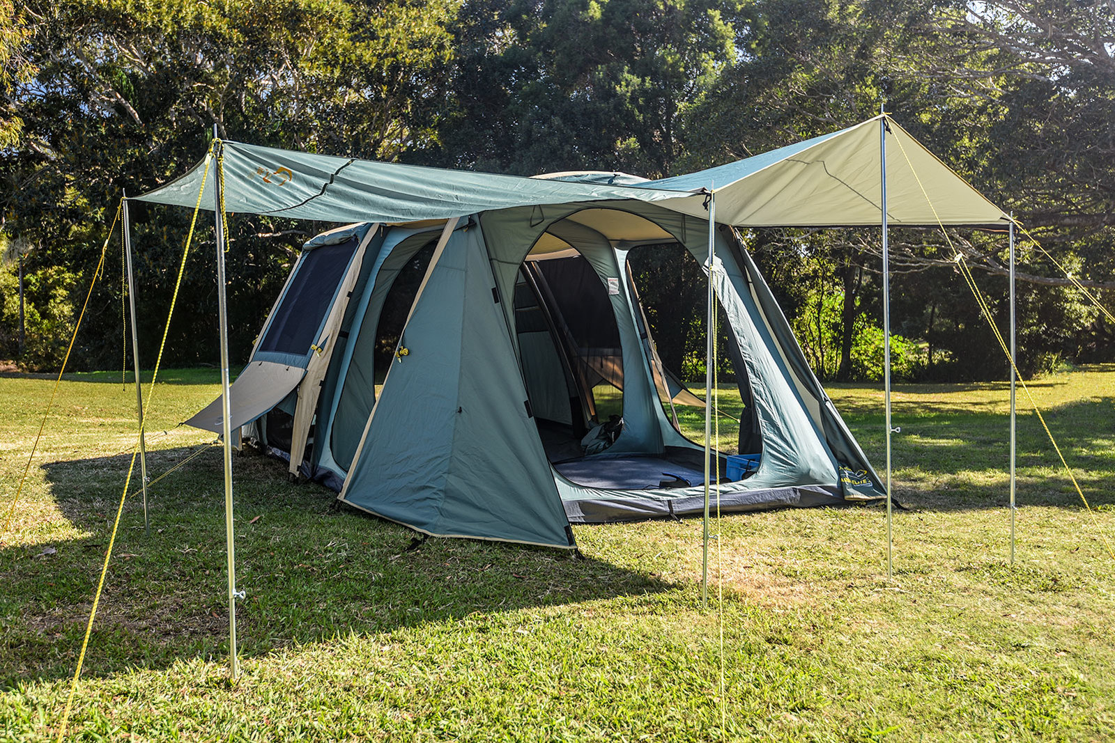 Outdoor Connection Aria Elite 2 Air Pole Tent 8 Person Family Tent ...