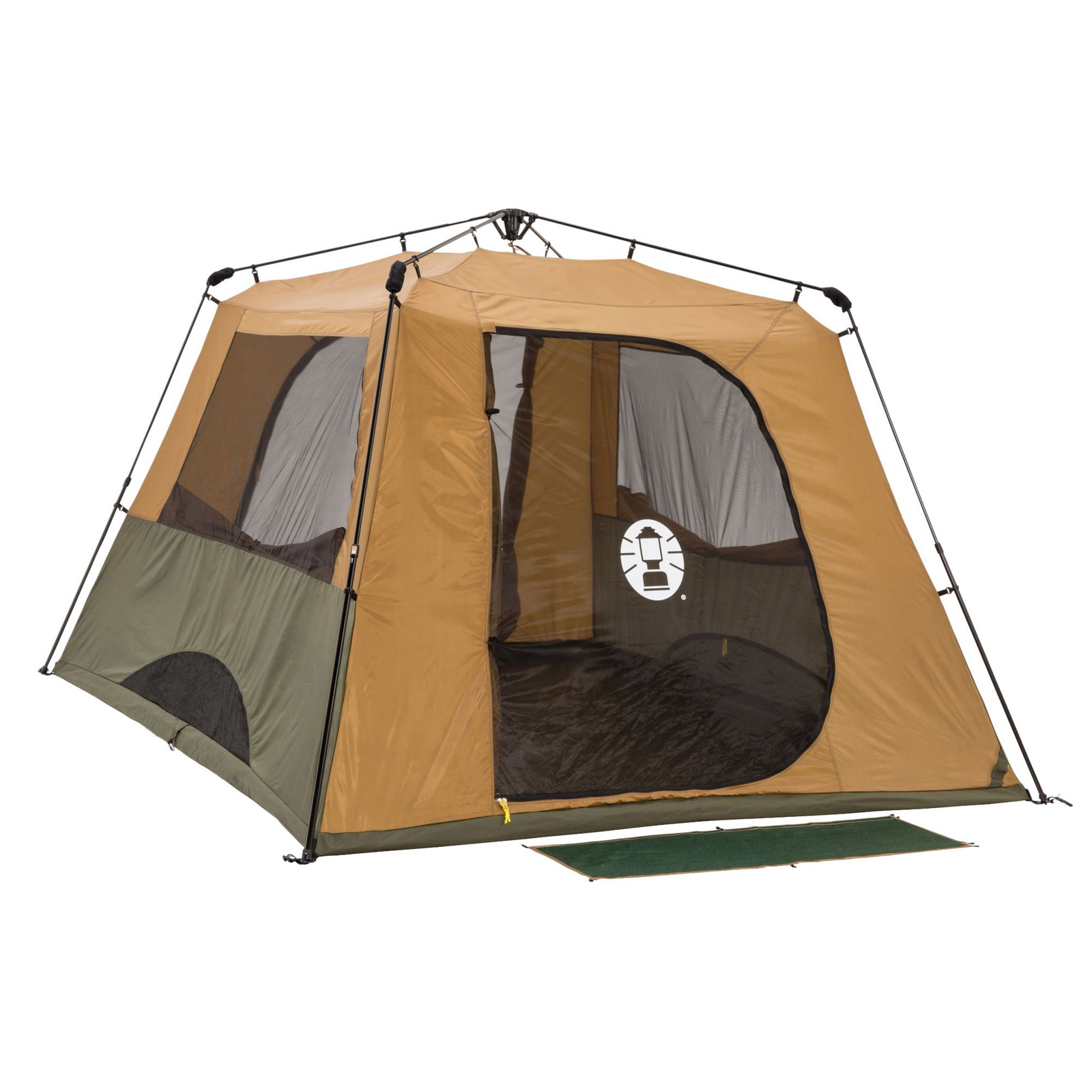 Coleman Instant Up Gold 6P Vestibule Dark Room 6 Person Camping Tent