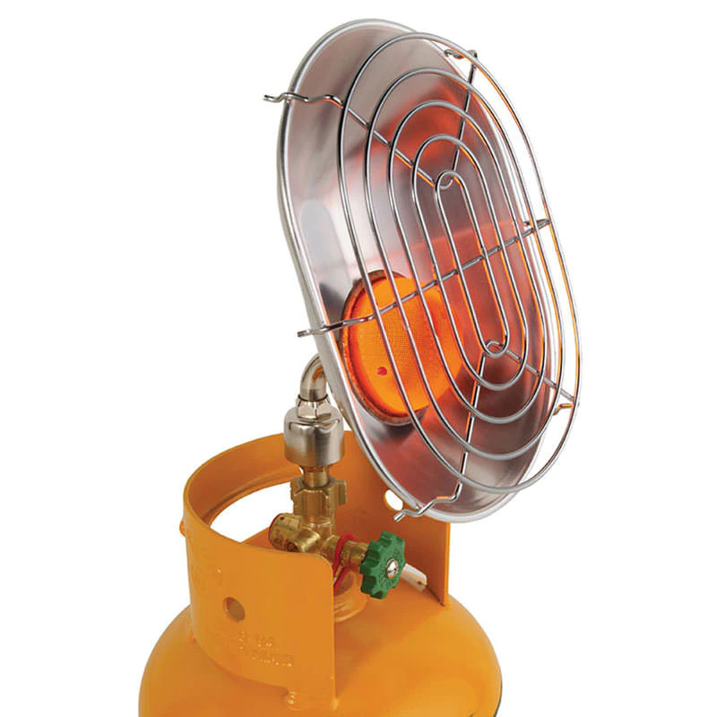 Gasmate Portable Camping Heater with Piezo Ignition Radiant Camping