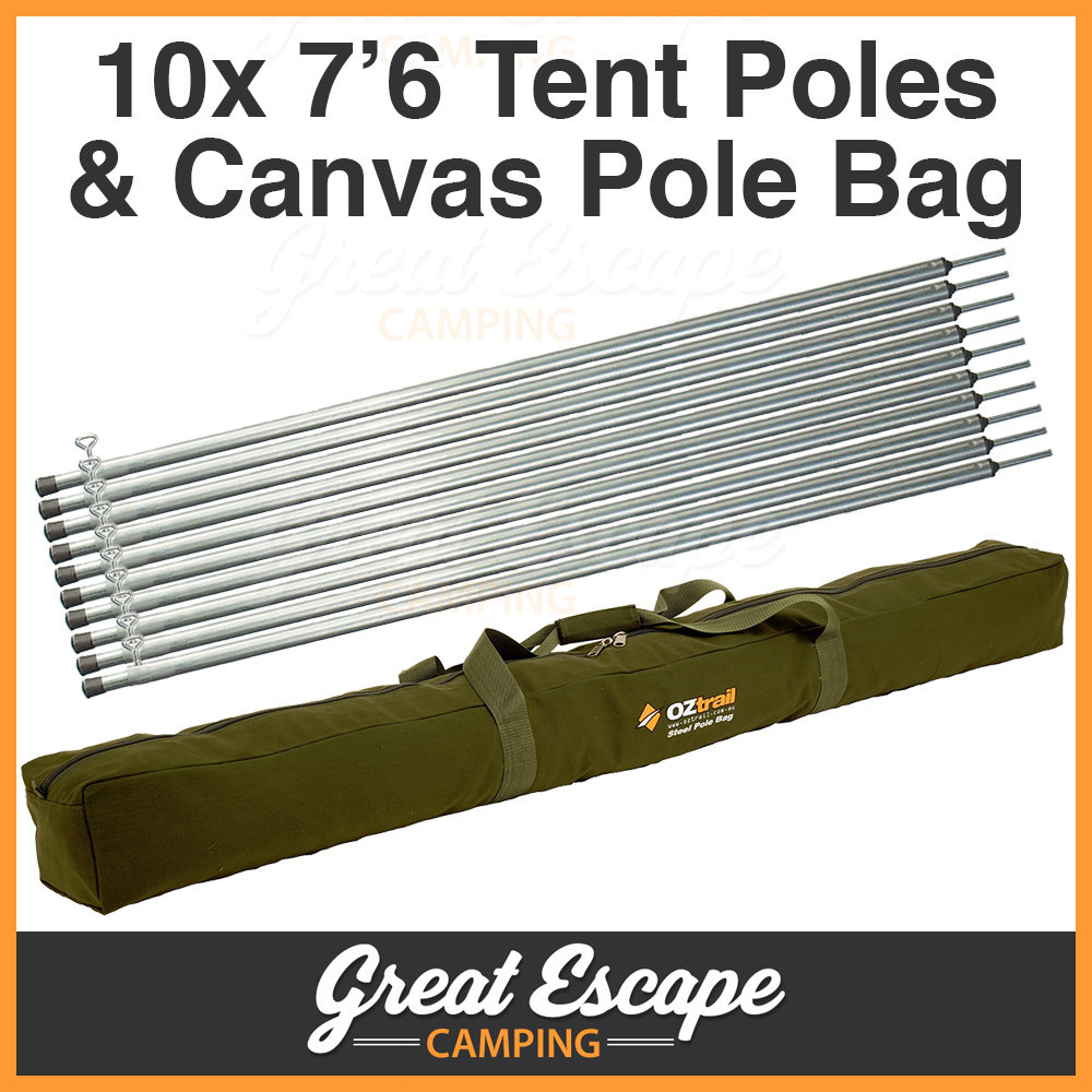 Heavy Duty Canvas Tent Pole Bag IUCN Water