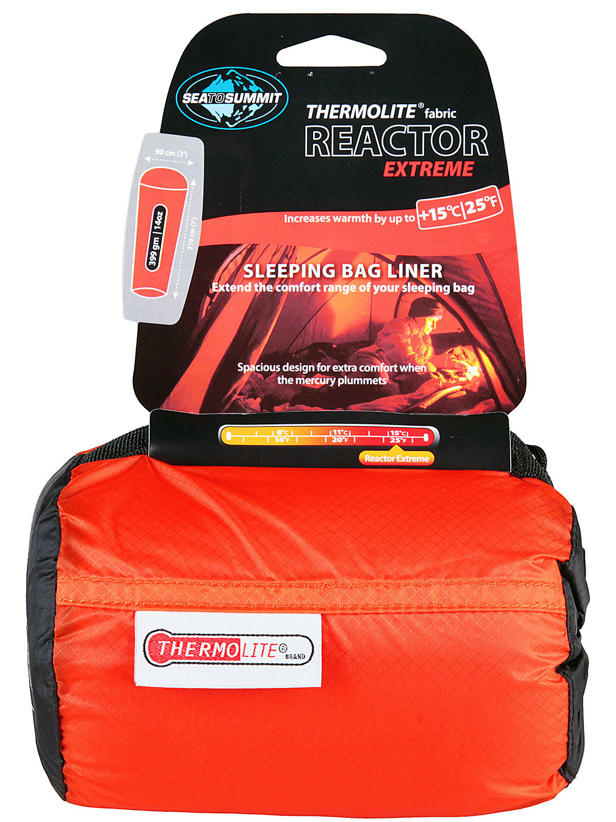 Sea To Summit Thermolite Reactor Extreme Sleeping Bag Liner +15 9327868022304 eBay