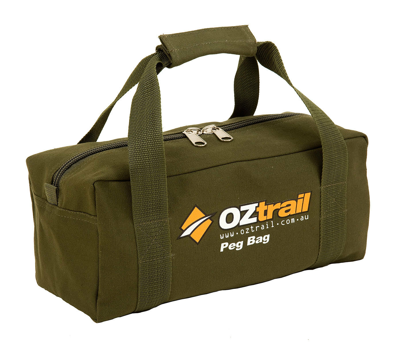 Buy Camping Gear Online Storage OZtrail Canvas Tent Peg Bag