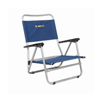 OZtrail Beach Chair with Arms - Blue image