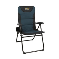 OZtrail Resort 5 Position Arm Chair - Navy image