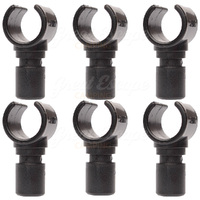 6 Pack C Clip Tent Pole Ends for 22mm to 22mm Tube image