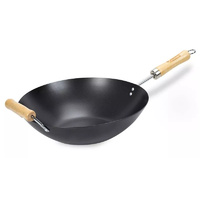 Campfire Steel Non-Stick Wok 35cm image