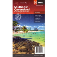 Hema South East Queensland Map  image
