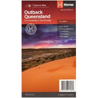 Hema Outback Queensland Map image