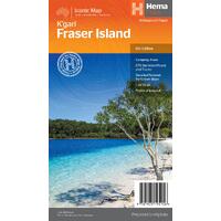 Hema Fraser Island Map image