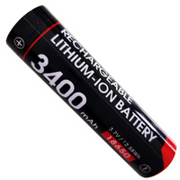 Powa Beam 18650 3400mah Protected Rechargeable Battery image