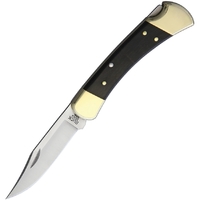 Buck 110 Folding Hunter Pocket Knife Leather Sheath image