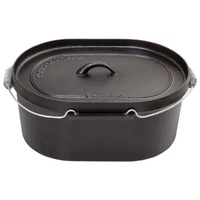 Charmate Cast Iron 10 Quart Camp Oven Oval image