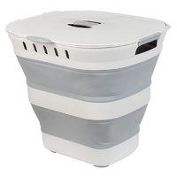 Pop Up Laundry Hamper Grey     image