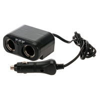 Oztrail 12V 2 Way Power Socket W/ Batt Indicator image