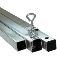 Oztrail 18ft Square Ridge Bar Galvanised image