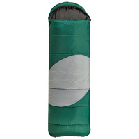 OZtrail Lawson Junior Hooded Sleeping Bag Green -5C image