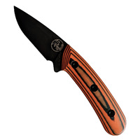 Tassie Tiger Fixed Blade Skinning Knife – Orange Handle image