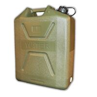 20L Water Jerry Can Olive Heavy Duty image