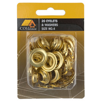 20x Eyelets and Washers Size #4 image