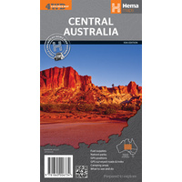 Hema Central Australia Map image