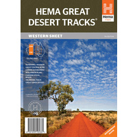 Hema's Great Desert Tracks Western Sheet image