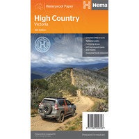 Hema The High Country Victoria Map image