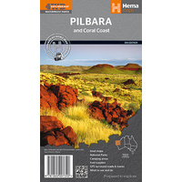 Hema Pilbara & Coral Coast Map image