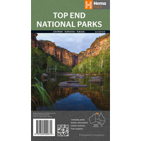 Hema Top End National Parks Map inc Litchfield, Katherine & Kakadu image