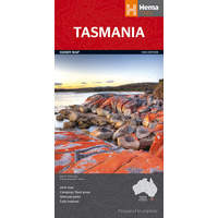 Hema Tasmania Handy Map image