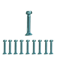 OZtrail Deluxe Gazebo Long Screws with Nuts 10 Pack image