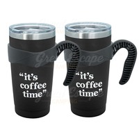 CampBoss Coffee Mug 20oz Black 2 Pack image