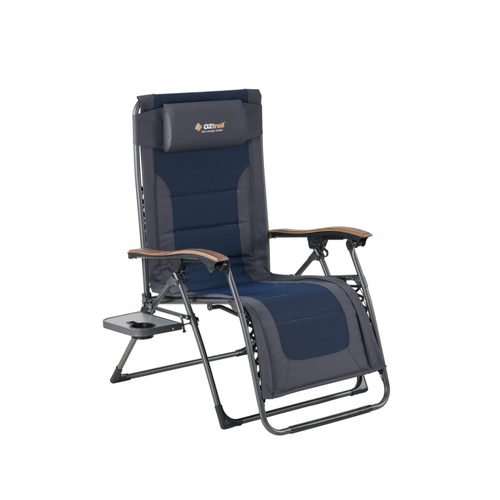 OZtrail Sun Lounge Jumbo Chair with Carry Bag