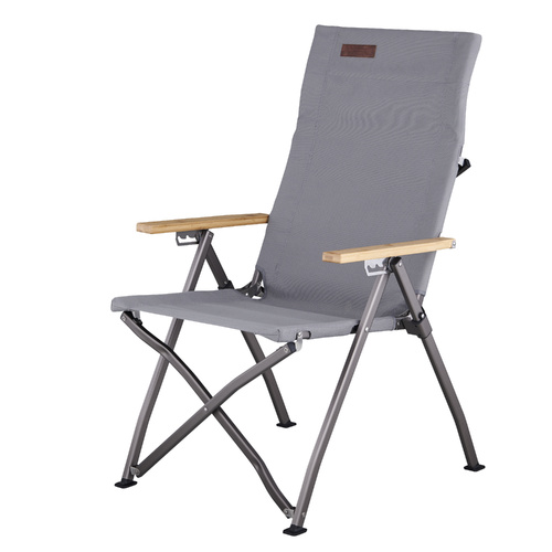 Oztrail Cape Series Recliner Chair Grey