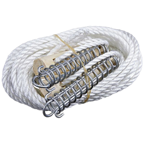 Supex Double Guy Rope with Wood Runners and Springs
