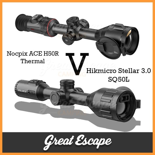 Hikmicro Stella SQ50 3.0 V Nocpix Ace H50R