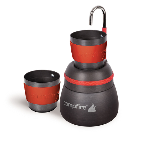 Campfire Anodized Coffee Percolator