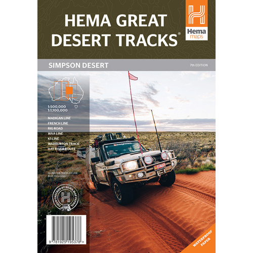Hema's Great Desert Tracks Simpson Desert