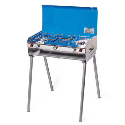 Companion 2 Burner RV Stove with Grill and Legs
