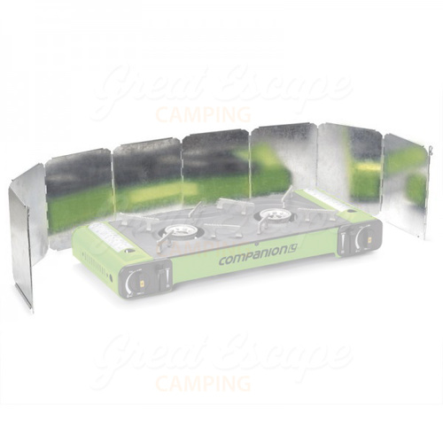 Companion Camping Stove Windshield - Double
