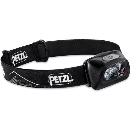 Petzl Actik Core Headlamp Black 450 Lumens