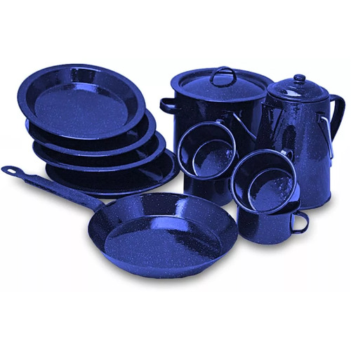 Campfire Enamel Cookware Set 11 Piece