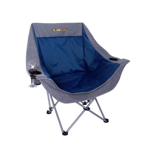 OZtrail Moon Chair Single with Arms