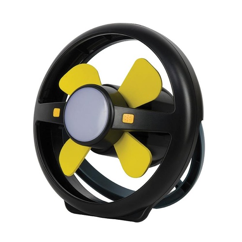 OZtrail Portable Fan and LED Light Rechargeable