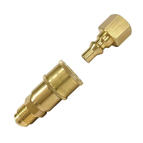 Quick Connect Gas Fitting Gasmate Quick Connect Gas Fitting 3/8